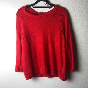 HM Red Orange Sweater